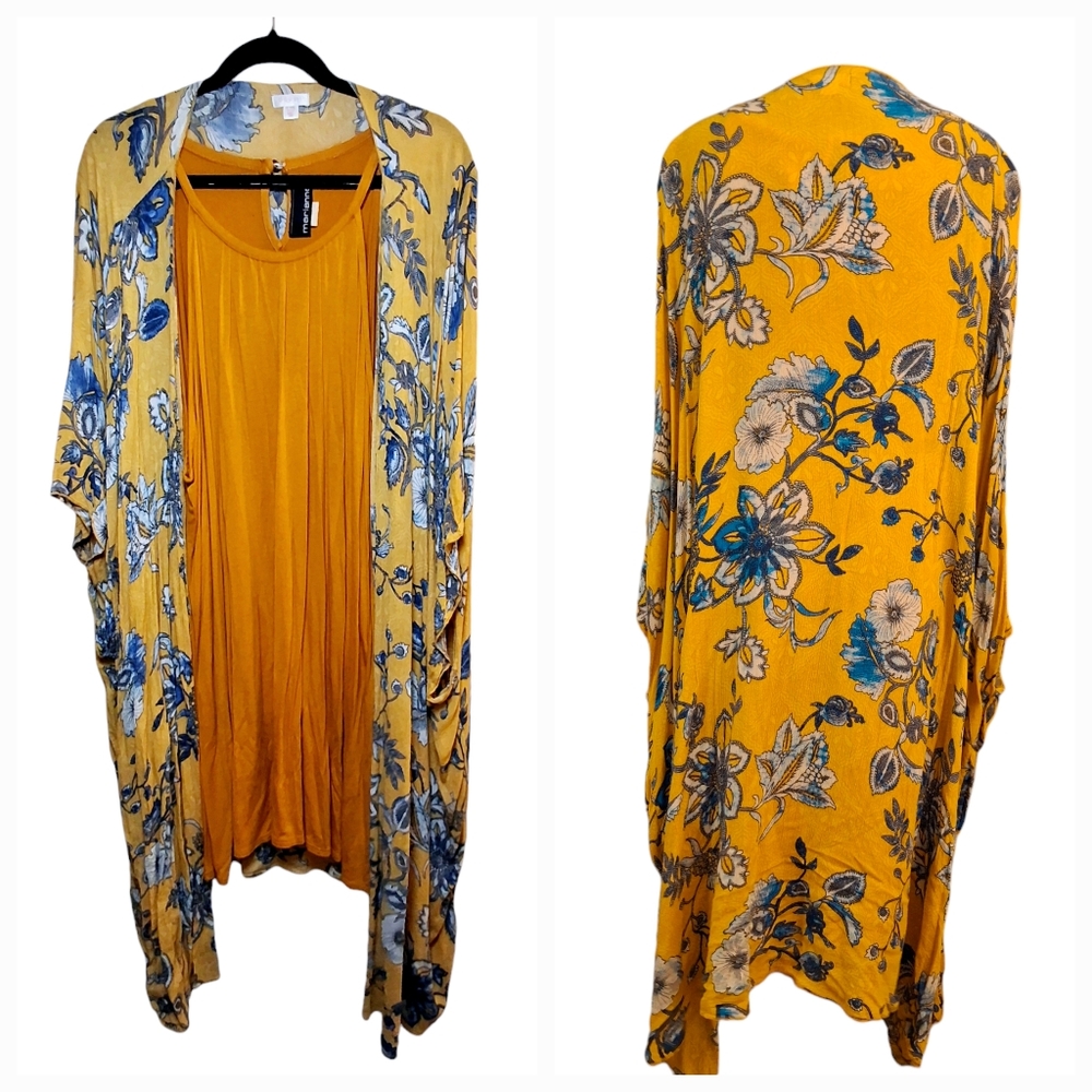Coverup Kimono Duster & Dress Bundle
